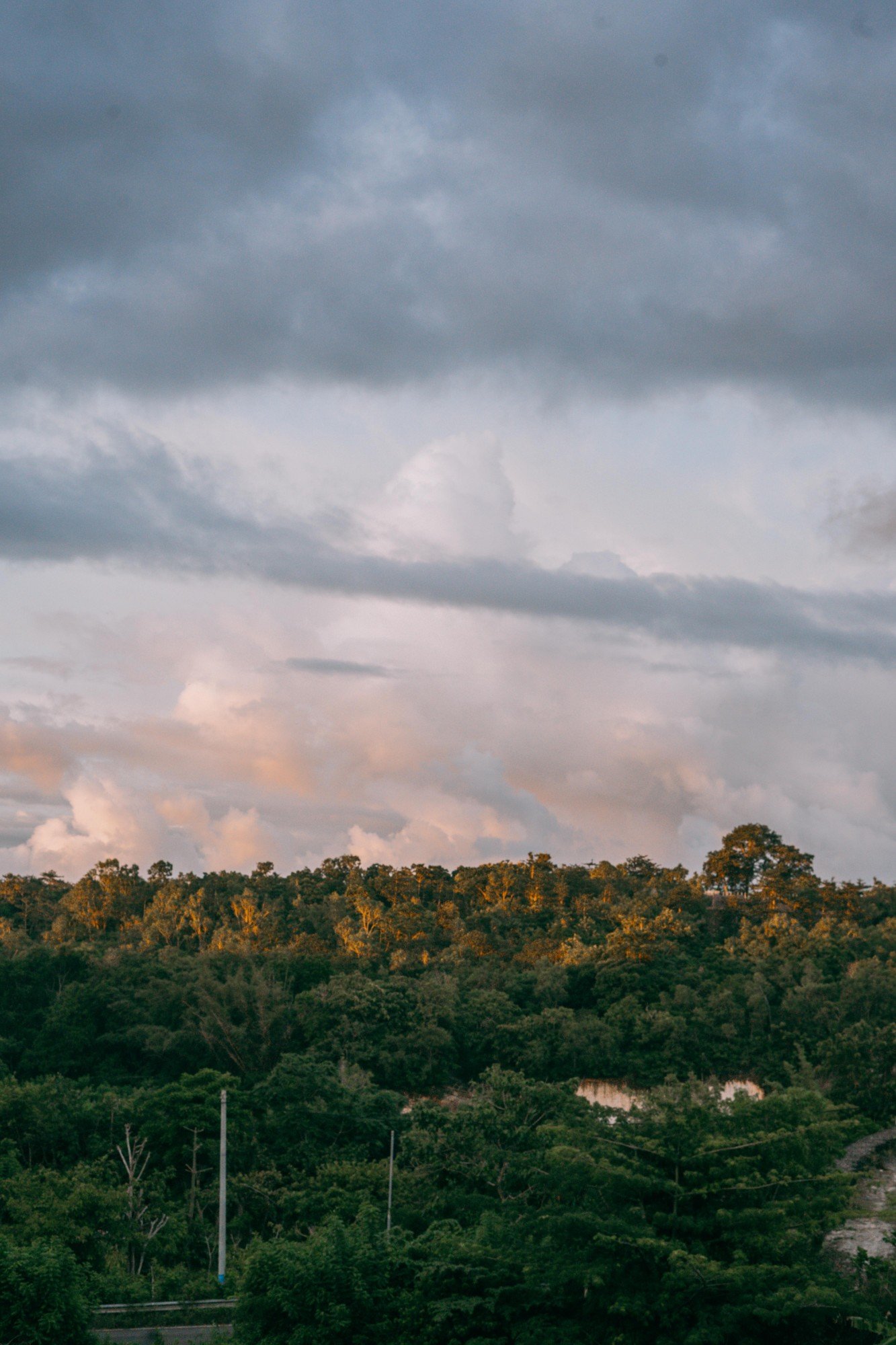 Uluwatu sunset view
